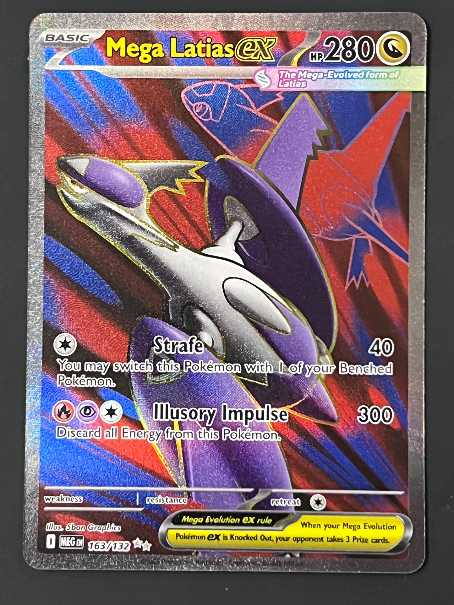 163/132 Mega Latias ex - Pokémon Mega Evolution Base Ultra Rare