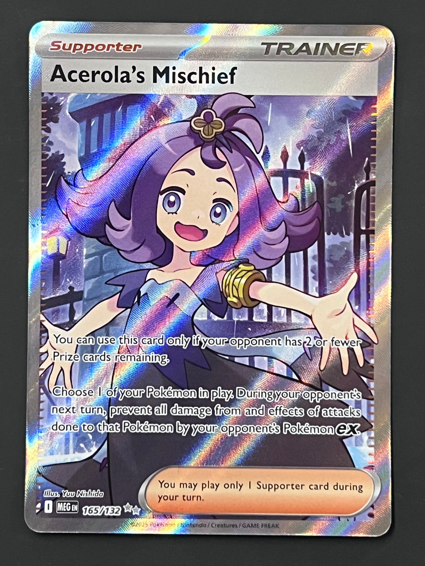165/132 Acerola’s Mischief - Pokémon Mega Evolution Base Ultra Rare