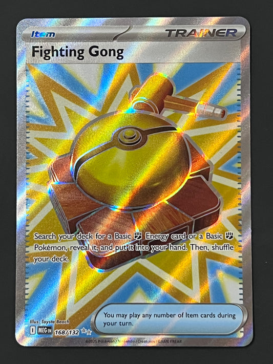 168/132 Fighting Gong - Pokémon Mega Evolution Base Ultra Rare