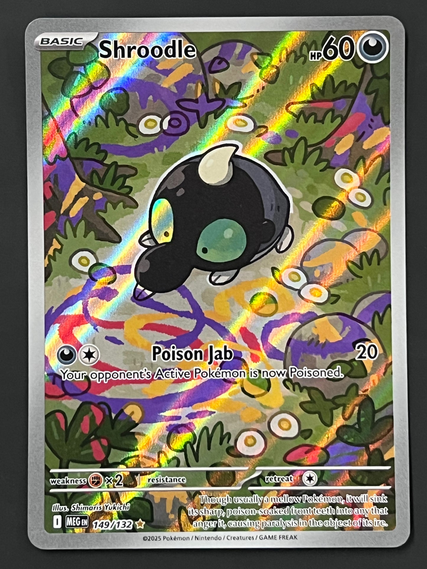 149/132 Shroodle - Pokémon Mega Evolution Base Illustration Rare