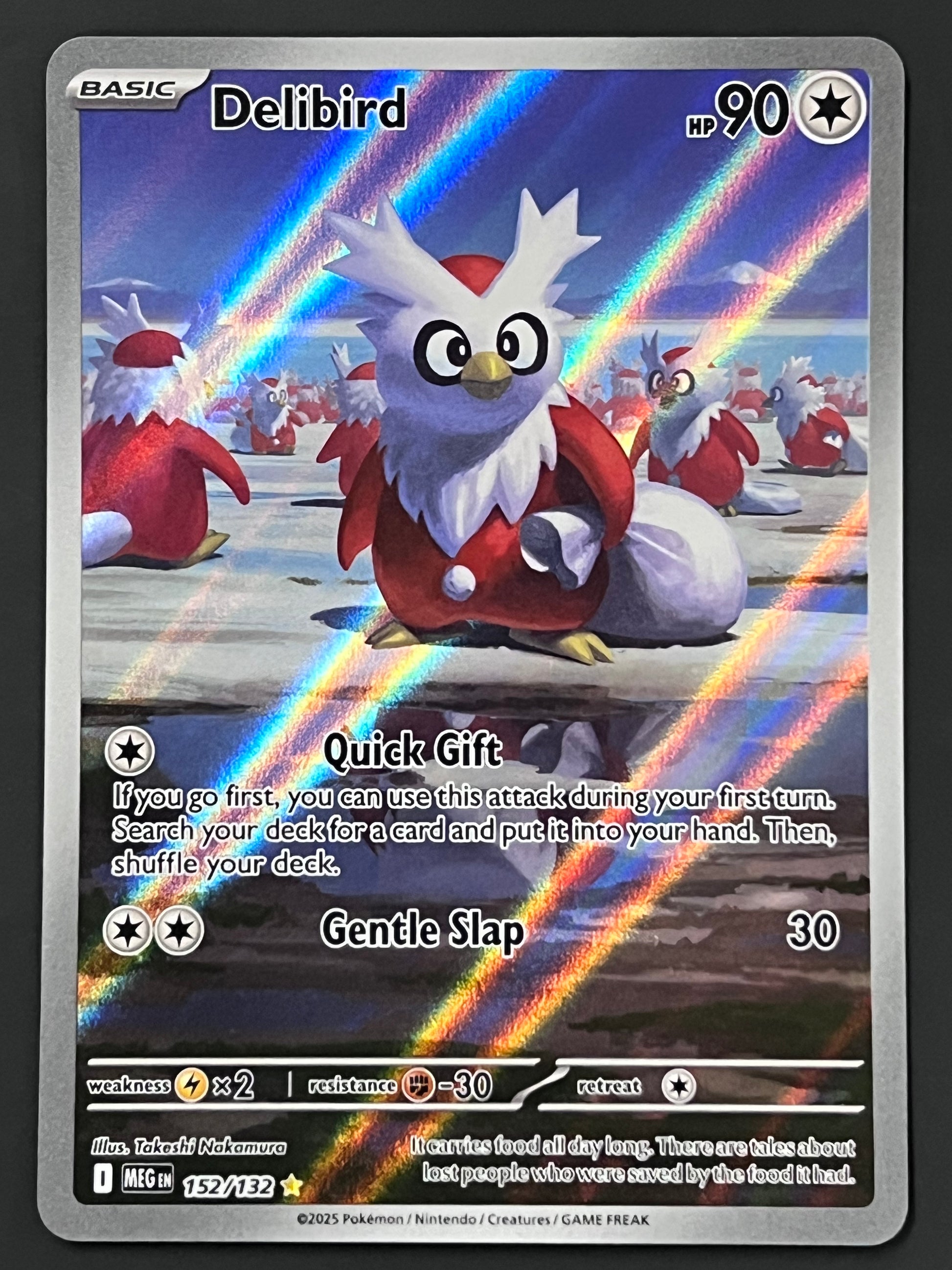 pokemon card delibird 152/132 Delibird