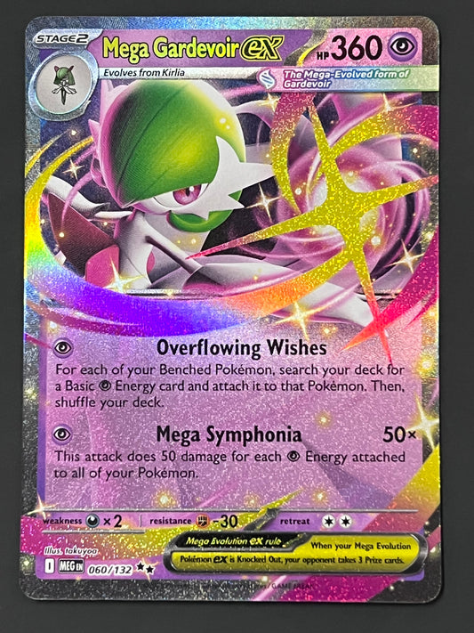 060/132 Mega Gardevoir ex - Pokémon Mega Evolution Base Double Rare