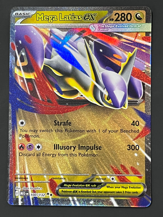 100/132 Mega Latias ex - Pokémon Mega Evolution Base Double Rare