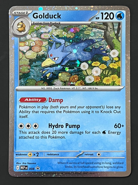 MEP008 Golduck - Pokémon Black Star Promo