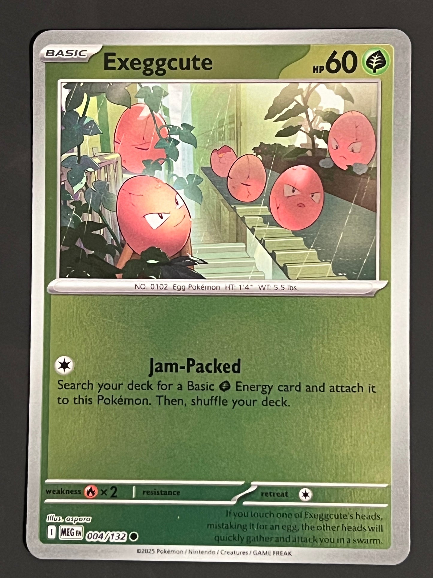 004/132 Exeggcute - Pokémon Mega Evolution Base Common Reverse