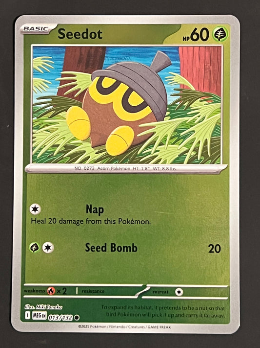 013/132 Seedot - Pokémon Mega Evolution Base Common Reverse