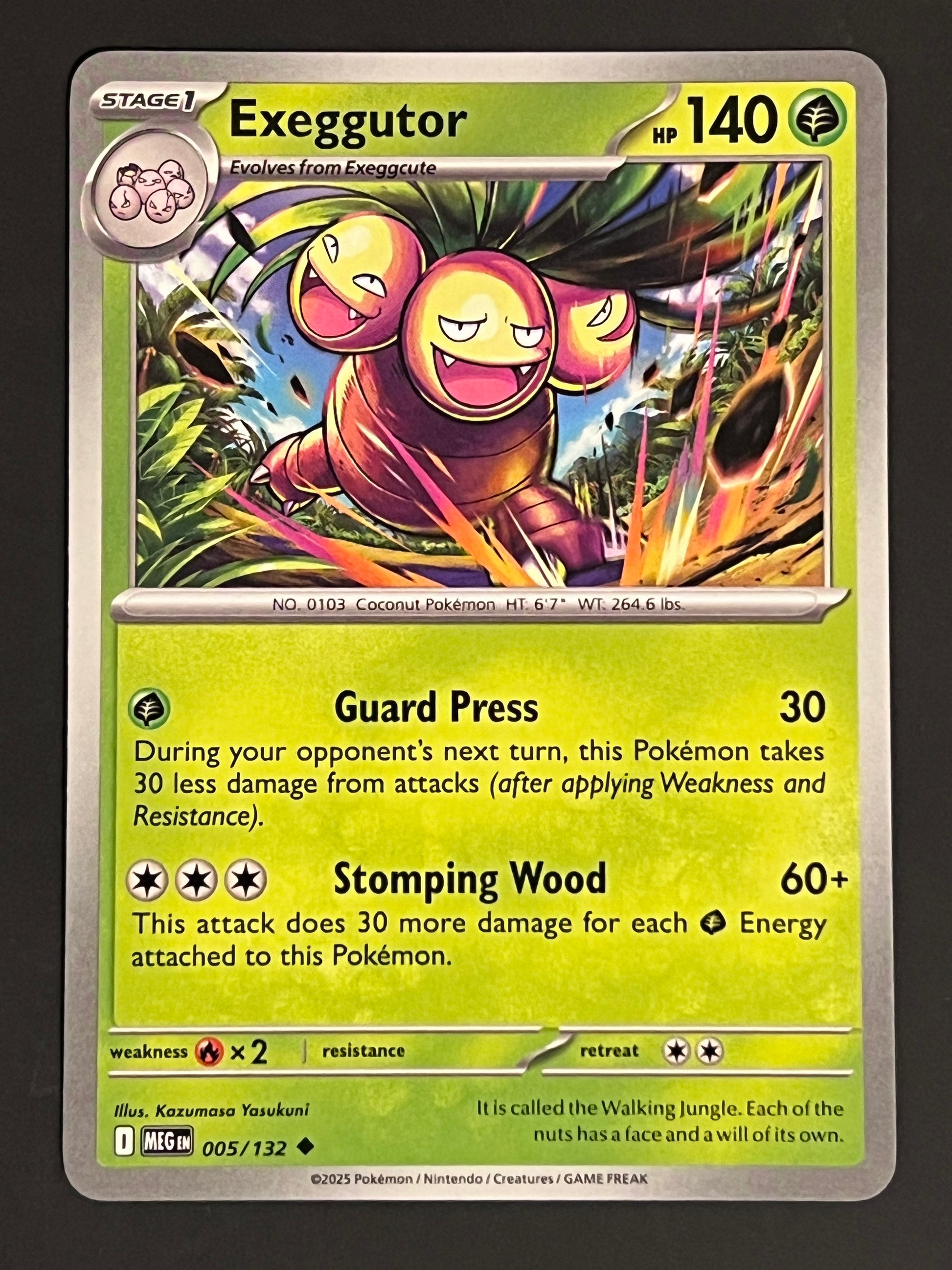 pokemon exeggutor card value 005/132 Exeggutor