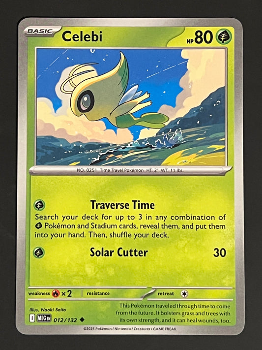012/132 Celebi - Pokémon Mega Evolution Base Uncommon