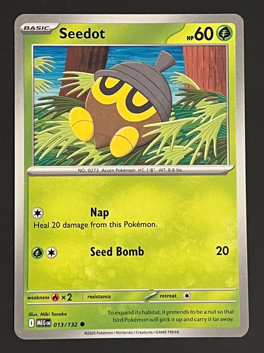 013/132 Seedot - Pokémon Mega Evolution Base Common