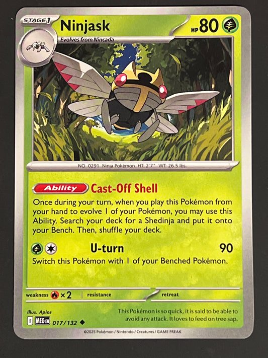 017/132 Ninjask - Pokémon Mega Evolution Base Uncommon