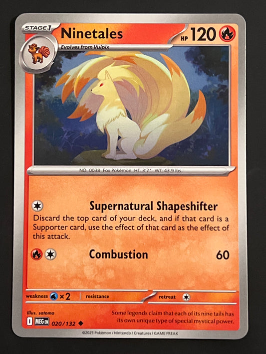 020/132 Ninetales - Pokémon Mega Evolution Base Uncommon