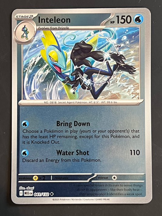 041/132 Inteleon - Pokémon Mega Evolution Base Uncommon Reverse