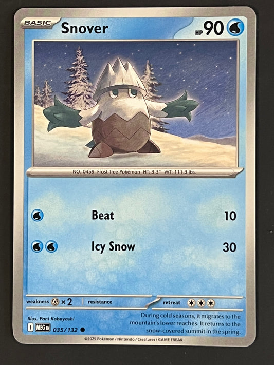 035/132 Snover - Pokémon Mega Evolution Base Common