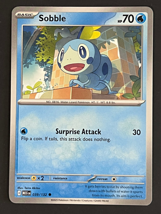 039/132 Sobble - Pokémon Mega Evolution Base Common