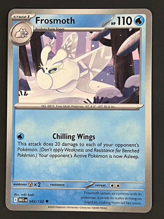 043/132 Frosmoth - Pokémon Mega Evolution Base Uncommon