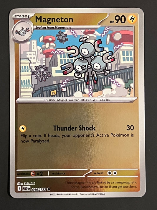 046/132 Magneton - Pokémon Mega Evolution Base Common Reverse