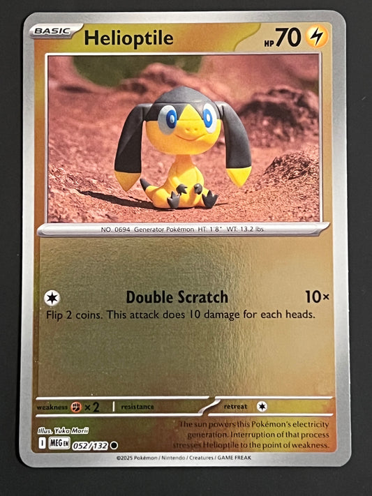 052/132 Helioptile - Pokémon Mega Evolution Base Common Reverse