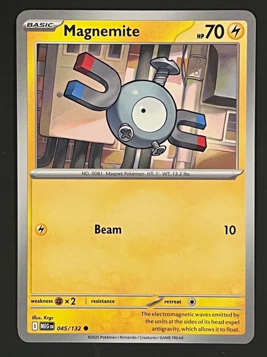 045/132 Magnemite - Pokémon Mega Evolution Base Common