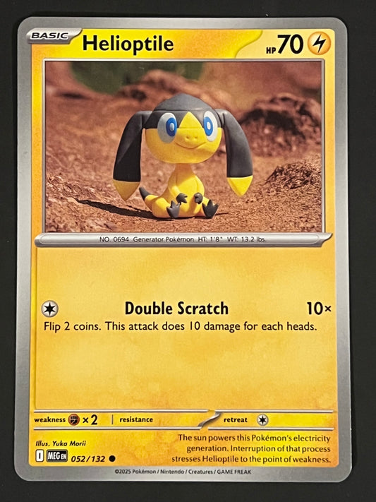 052/132 Helioptile - Pokémon Mega Evolution Base Common
