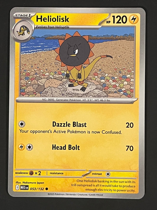 053/132 Heliolisk - Pokémon Mega Evolution Base Common