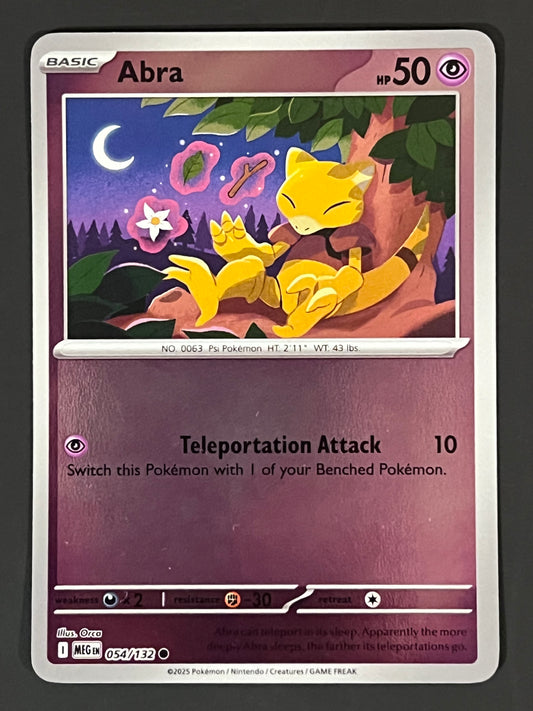 054/132 Abra - Pokémon Mega Evolution Base Common Reverse