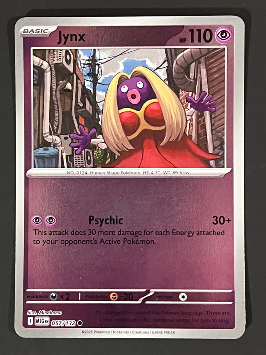 057/132 Jynx - Pokémon Mega Evolution Base Common Reverse
