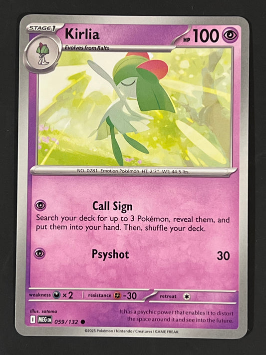 059/132 Kirlia - Pokémon Mega Evolution Base Common