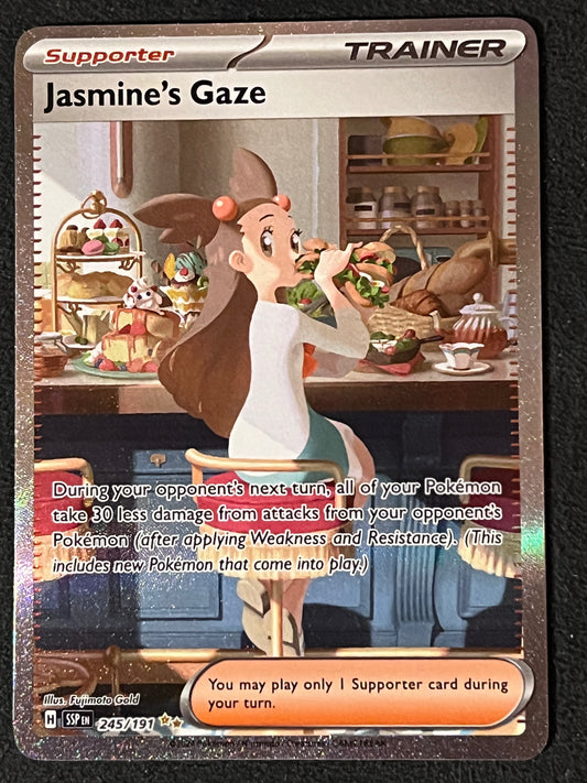 245/191 Jasmine’s Gaze - Pokémon Surging Sparks Special Illustration Rare