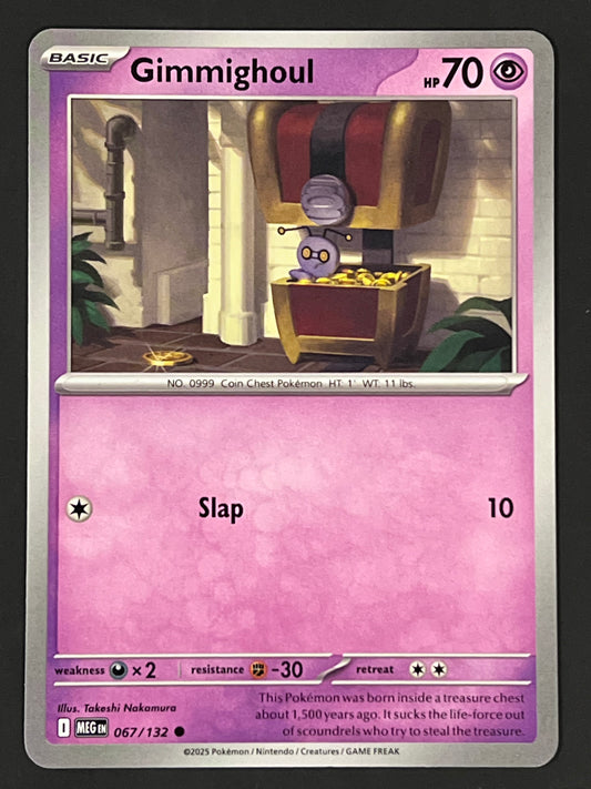 067/132 Gimmighoul - Pokémon Mega Evolution Base Common