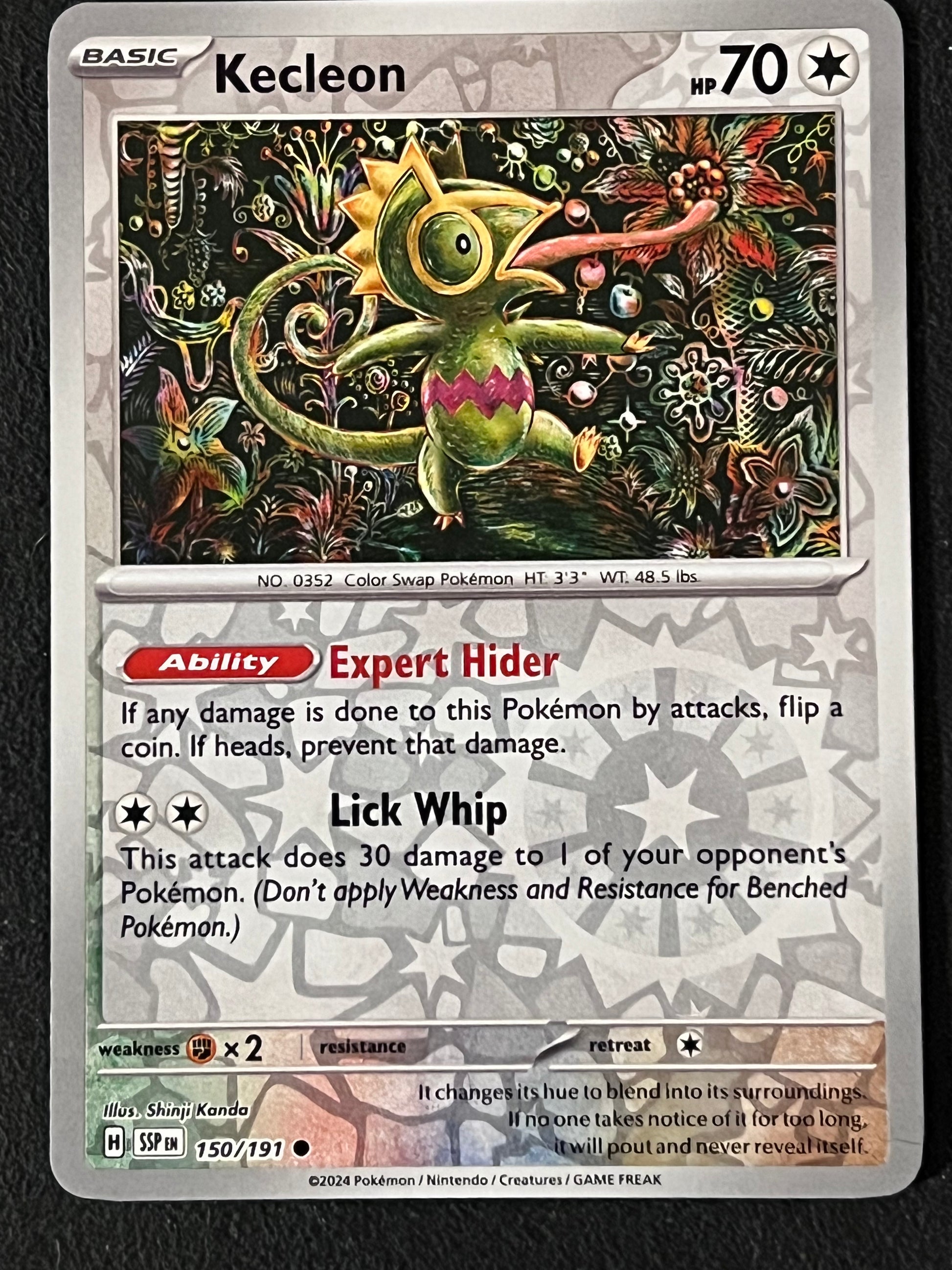 kecleon pokemon card 150/191 Kecleon