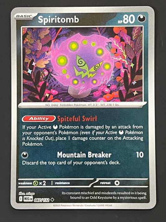 087/132 Spiritomb - Pokémon Mega Evolution Base Uncommon Reverse