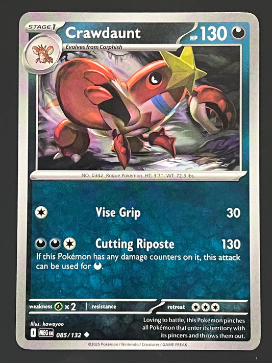 085/132 Crawdaunt - Pokémon Mega Evolution Base Uncommon