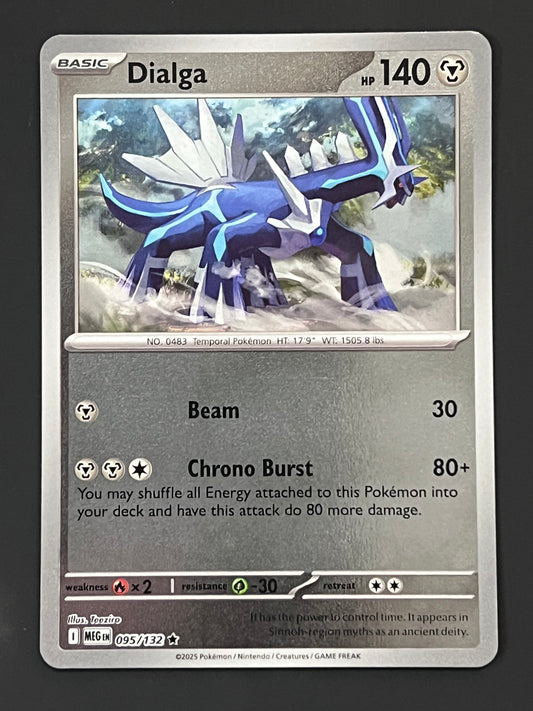095/132 Dialga - Pokémon Mega Evolution Base Rare Reverse