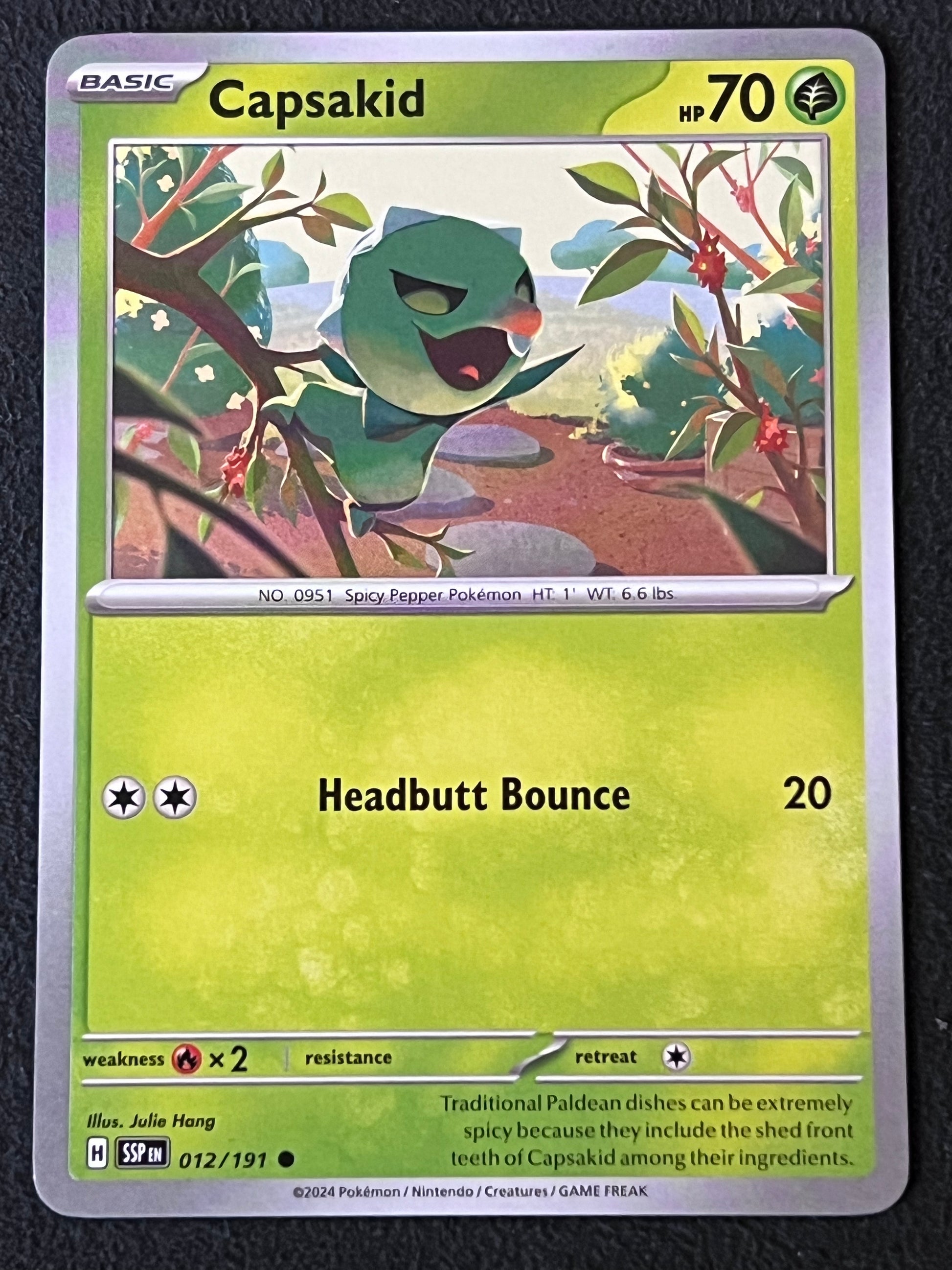 capsakid pokemon card value Capsakid 024/072 - Shiny Treasure ex