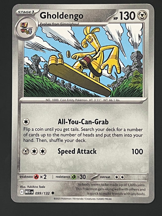099/132 Gholdengo - Pokémon Mega Evolution Base Uncommon