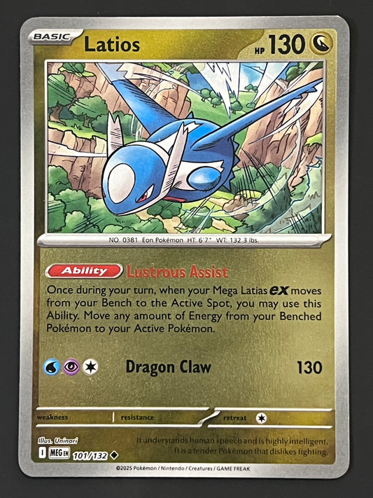 101/132 Latios - Pokémon Mega Evolution Base Uncommon Reverse