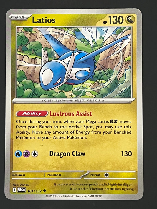 101/132 Latios - Pokémon Mega Evolution Base Uncommon