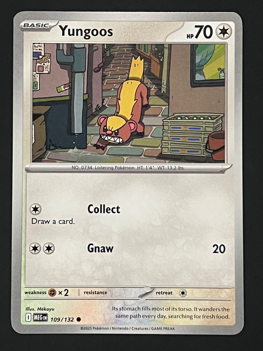 109/132 Yungoos - Pokémon Mega Evolution Base Common