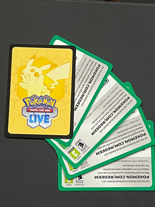 TCG Live Code Card - Pokémon Mega Evolution Base