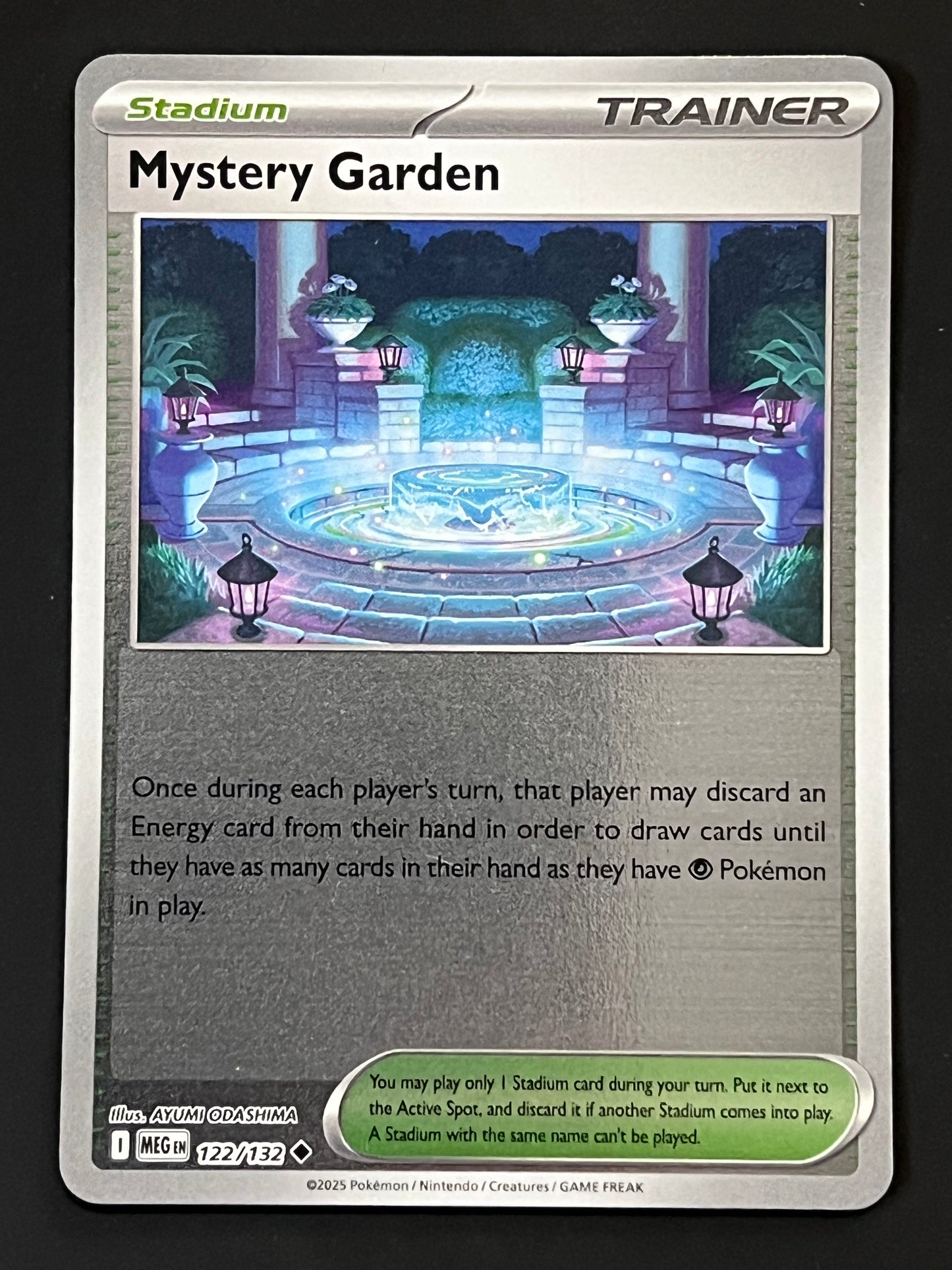 122/132 Mystery Garden - Pokémon Mega Evolution Base Uncommon Reverse