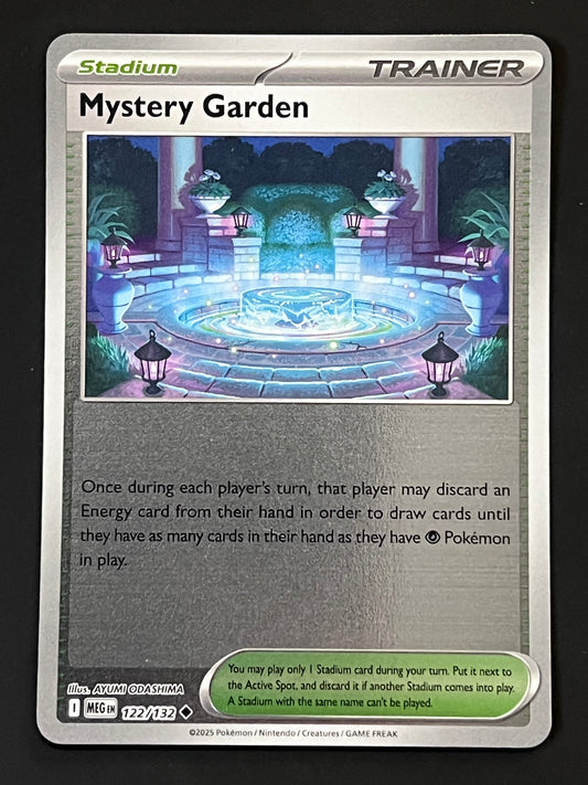 122/132 Mystery Garden - Pokémon Mega Evolution Base Uncommon Reverse