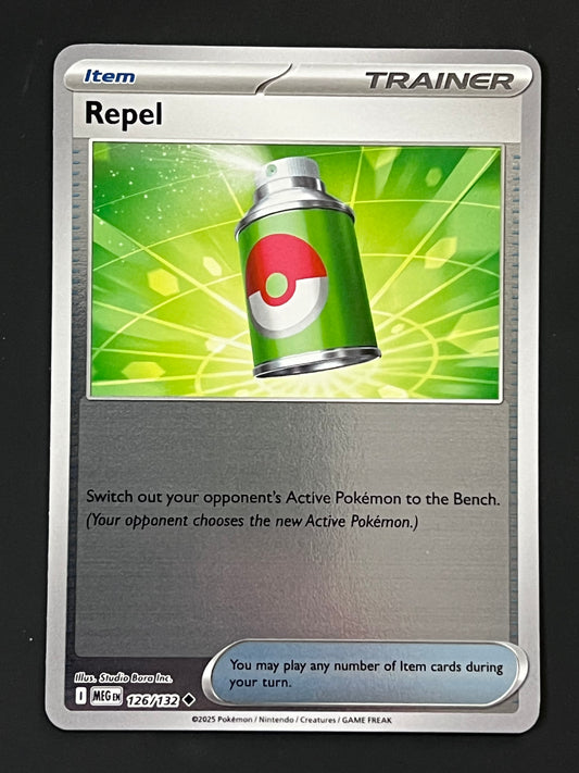 126/132 Repel - Pokémon Mega Evolution Base Uncommon Reverse
