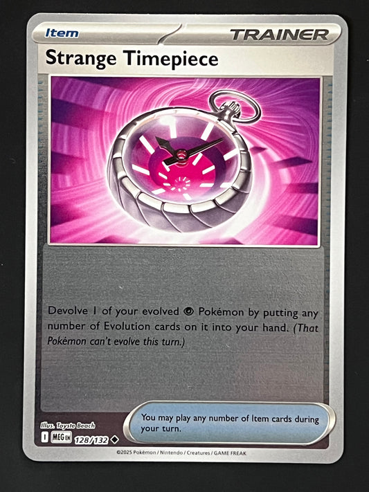 128/132 Strange Timepiece - Pokémon Mega Evolution Base Uncommon Reverse