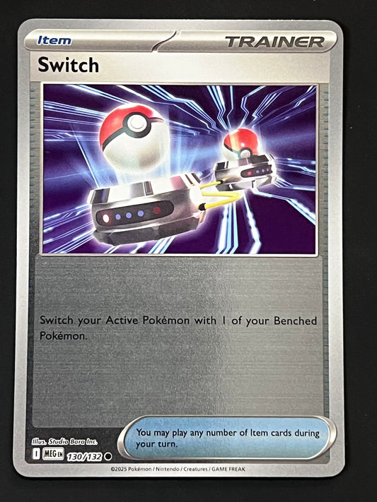 130/132 Switch - Pokémon Mega Evolution Base Common Reverse