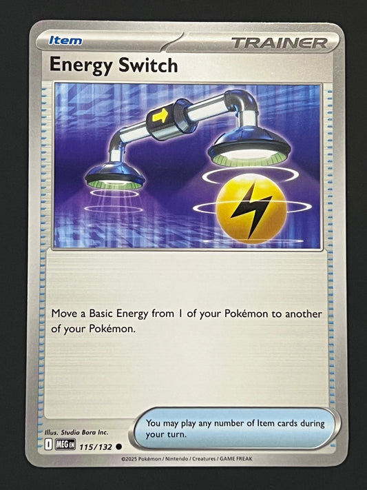 115/132 Energy Switch - Pokémon Mega Evolution Base Common