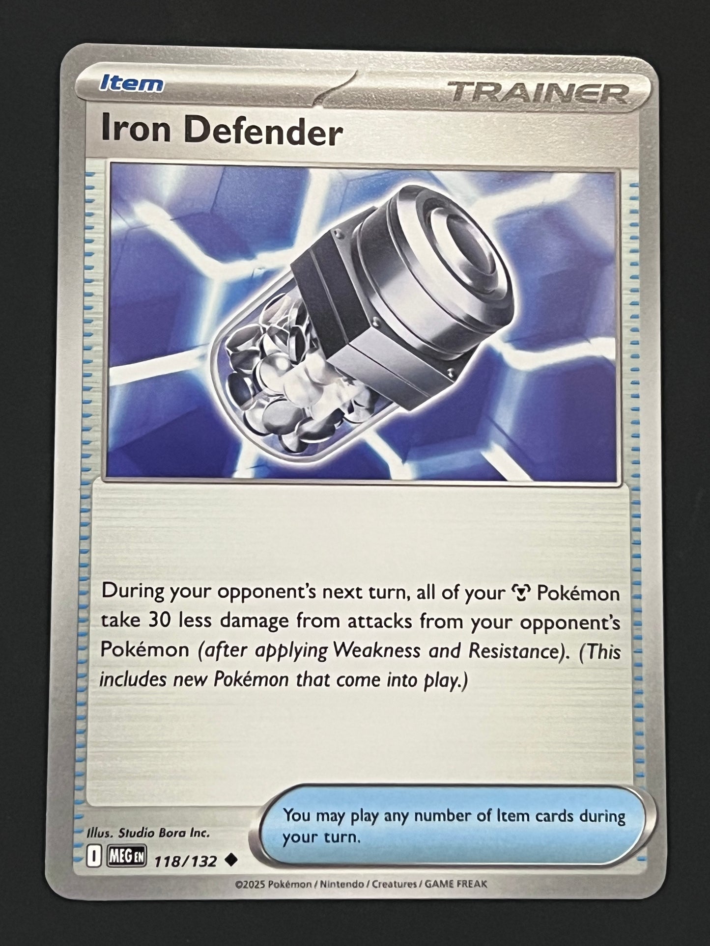 118/132 Iron Defender - Pokémon Mega Evolution Base Uncommon
