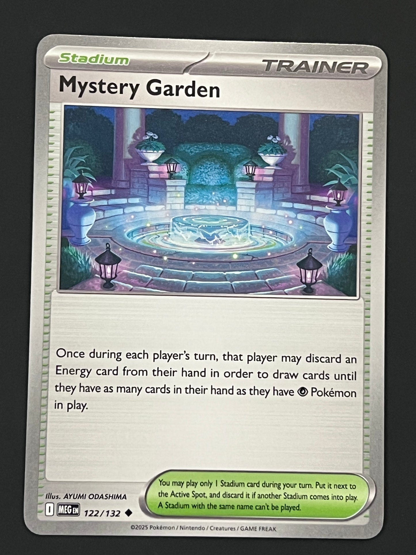 122/132 Mystery Garden - Pokémon Mega Evolution Base Uncommon