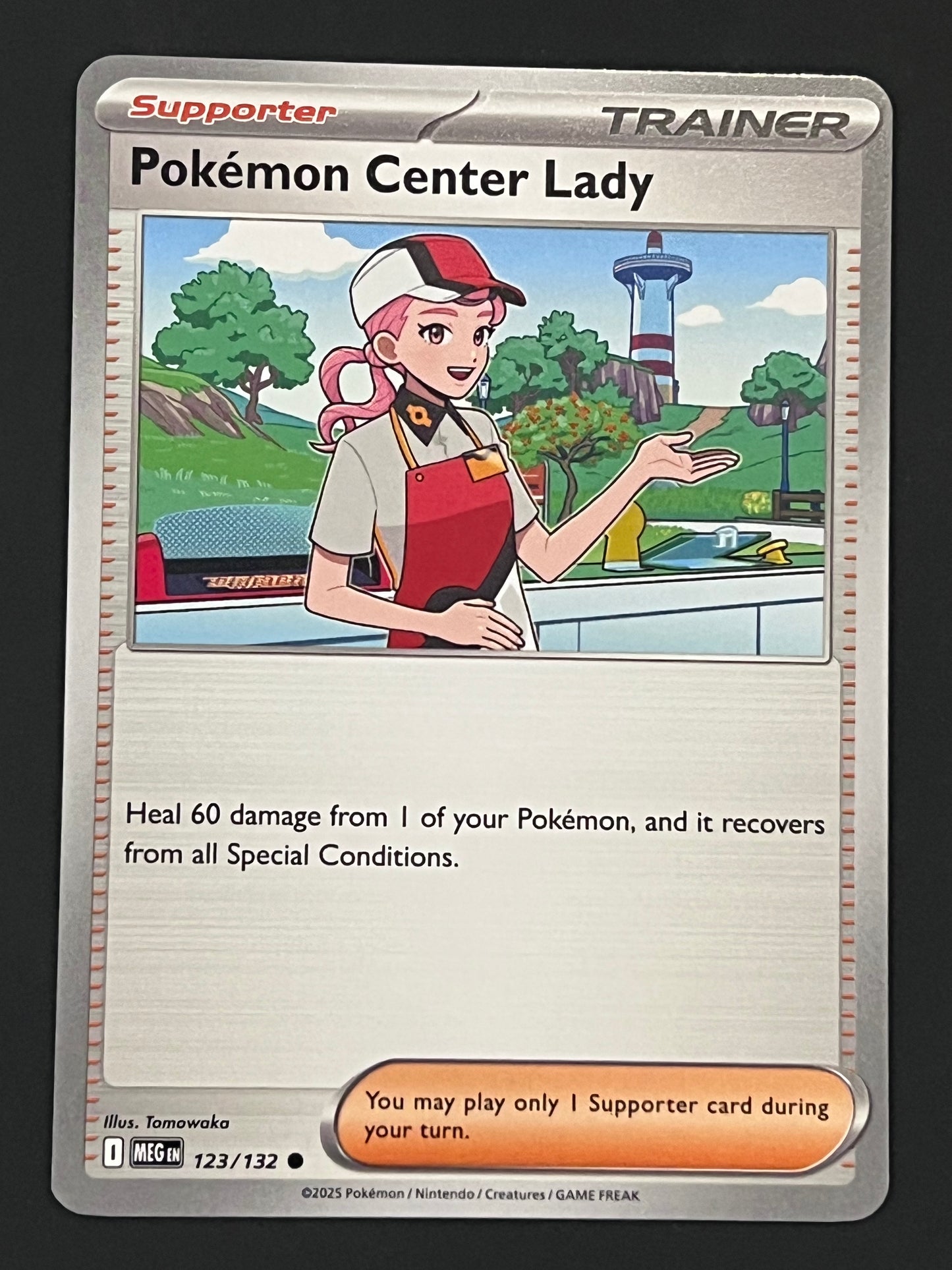 123/132 Pokémon Center Lady - Pokémon Mega Evolution Base Common