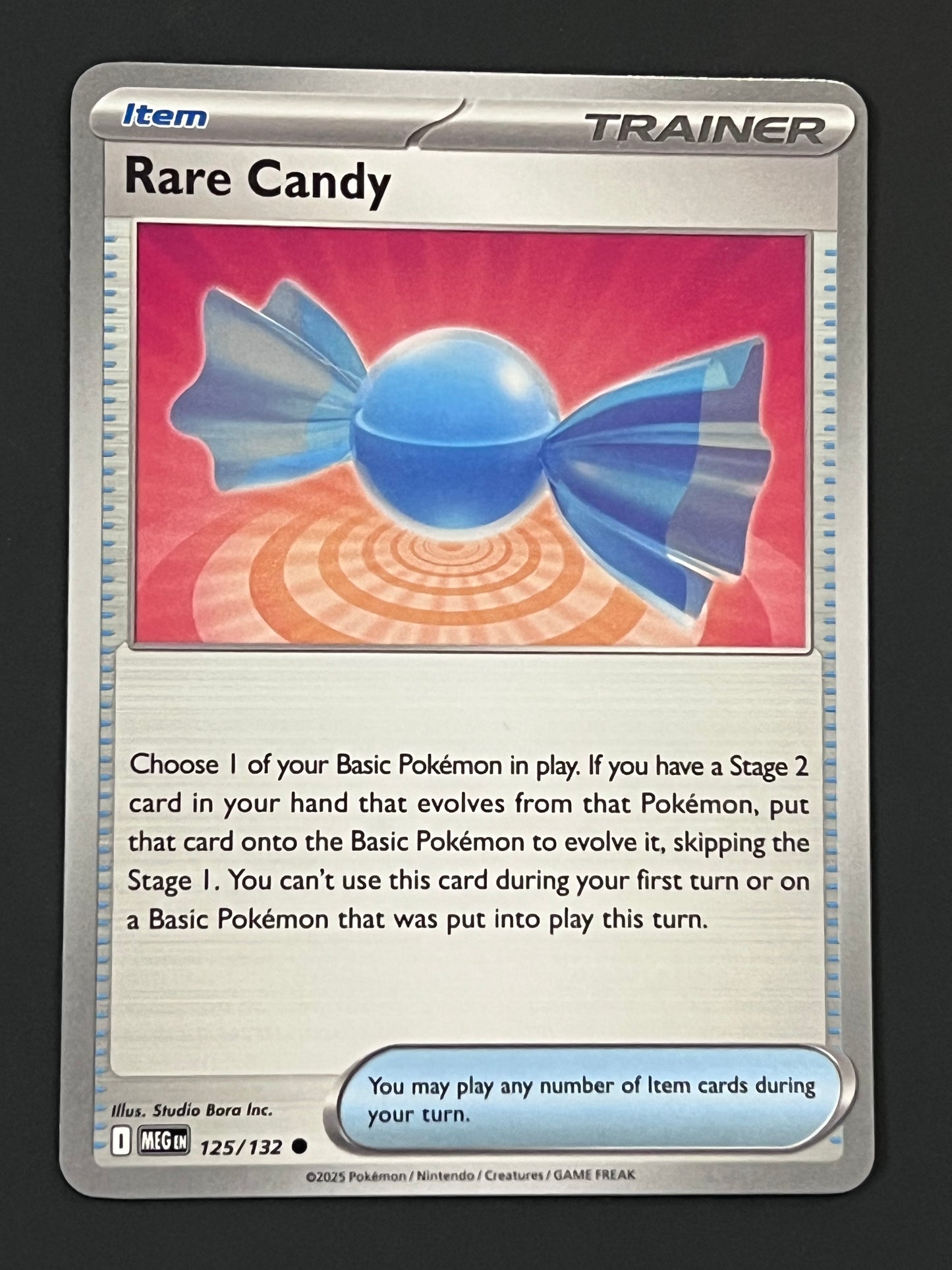 125/132 Rare Candy - Pokémon Mega Evolution Base Common