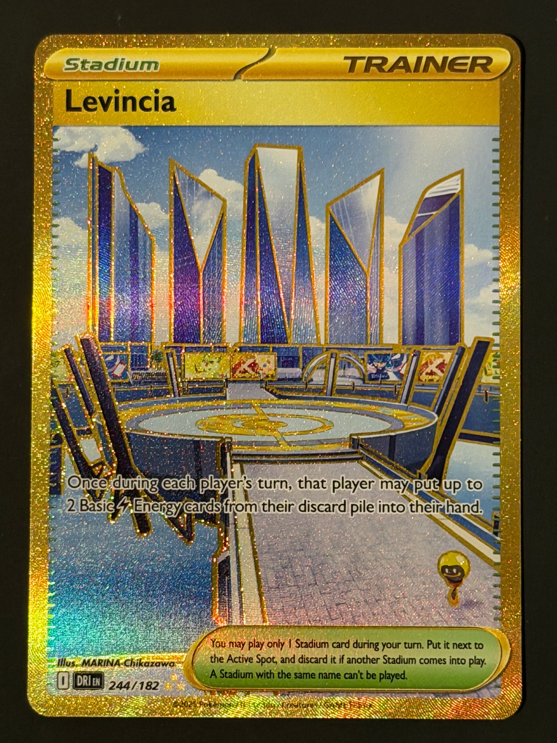 244/182 Levincia - Pokmon Destined Rivals Hyper Rare Jarvvos 244/182 Levincia - Pokmon Destined Rivals Hyper Rare Jarvvos